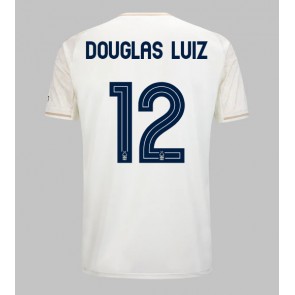 Billiga Nottingham Forest Douglas Luiz #12 Bortatröja 2025-26 Kortärmad